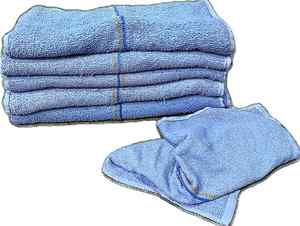 Steam Towel Blue